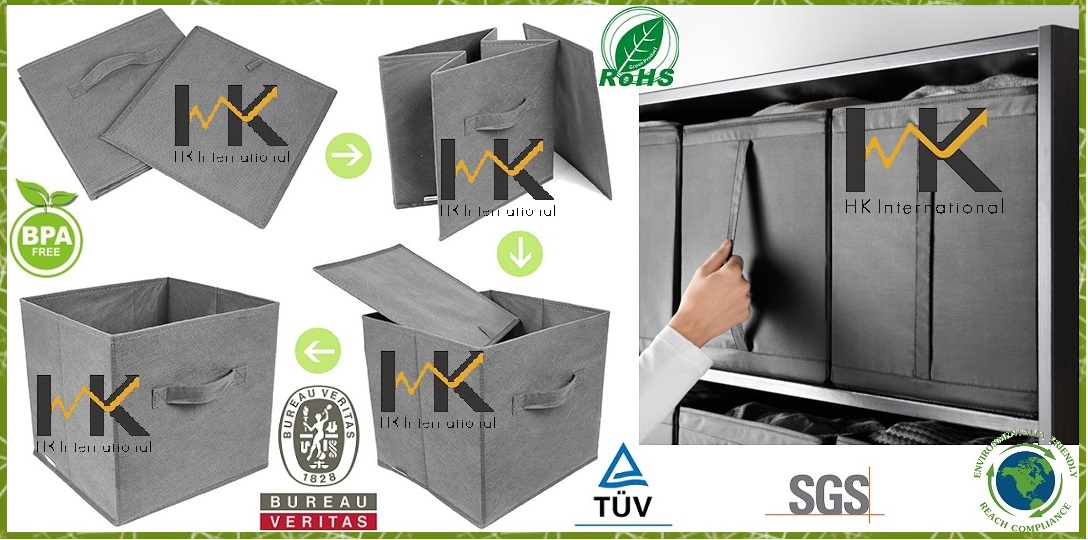 Packaging-cubes-nonwoven-fabric-foldable-storage-box
